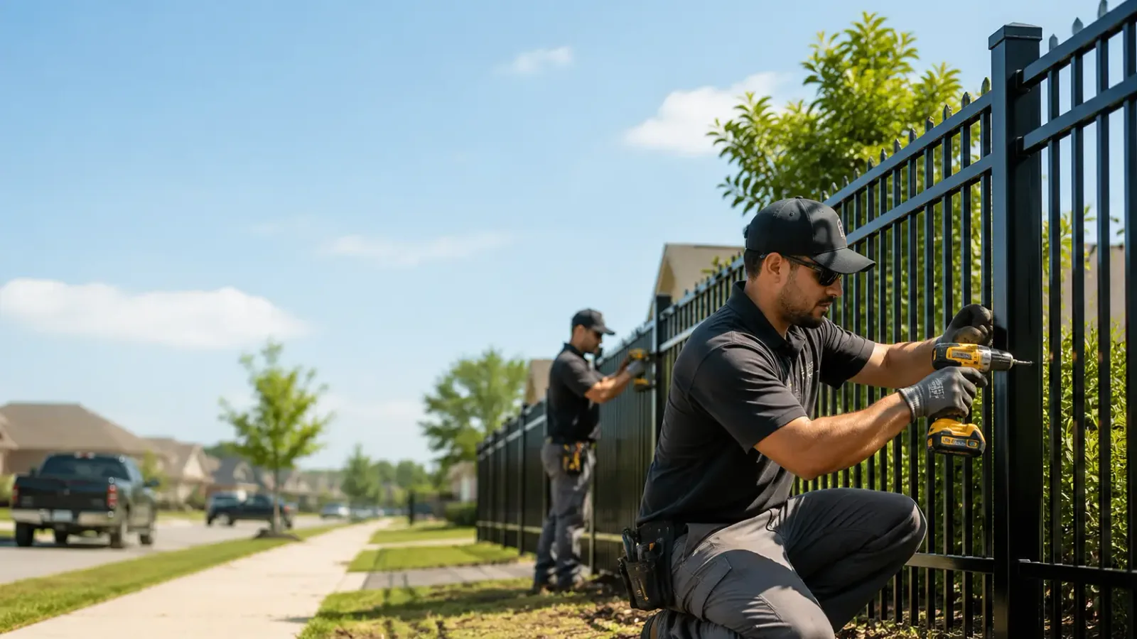 Metal Fence Installation in Lavinia, TN